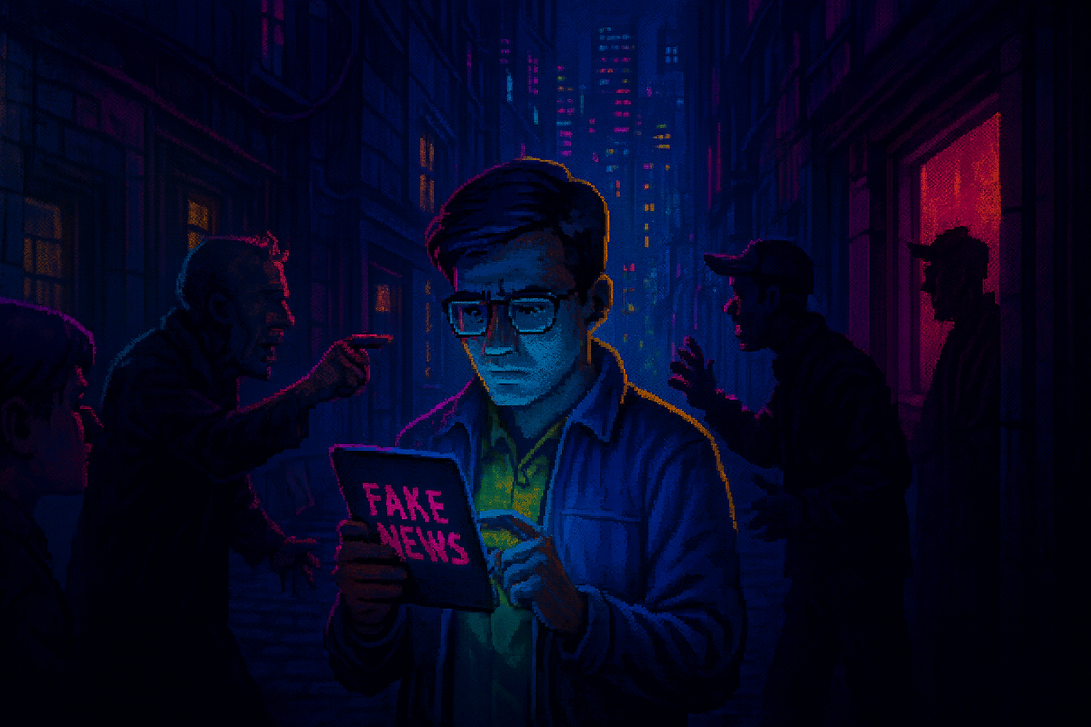 FakeFilter Concept Illustration